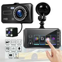 Car Video Recorder Dash Cam Dual Lens HD 1080P Auto Digital 4inch IPS Touch Screen DVR Camera G-Sensor WDR Car DVRS Dashcam Camera