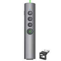 Rechargeable Green Laser Pointer for Presentation,Clicker for PowerPoint Presentations,USB-C/A Power Point Clicker,Wireless Presenter Remote for Computer/Mac/PPT/Google Slide Advancer