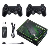 Wireless Retro Game Console Plug Play Video Game Stick Built in 3500+ Games Dual 2.4G Wireless Controllers-32G