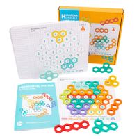 Honeycomb Logic Jigsaw Board Game Counting Educational Toy Number Sense Training Math Montessori Early Educational Puzzle Toy For Children