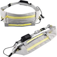 LED Fanny Packs for Women Men Night Running, Rechargeable Light Waist Bag Blet for Runners