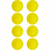 Joystick Replacement Cap Thumb Grip for Switch Joy-con Switch OLED & Switch Lite,Joycon Grip Button Stick Cover Switch Controller 3D Analog Cap Skin Replacement Part Repair Kit Accessories (Yellow)