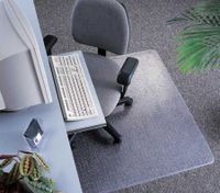 Vinyl Floor Mat for Carpet Floors - 1350 x 1140 mm