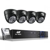 UL-Tech CCTV Security System 2TB 4CH DVR 1080P 4 Camera Sets