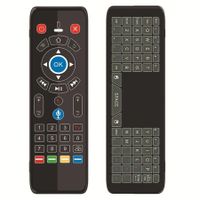 Voice Remote Control IR Learning Mini Keyboard Touchpad Air Mouse Airmouse for PC Smart TV