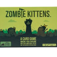 Zombie Kittens Card Game by Exploding Kittens, Fun Family Card Games