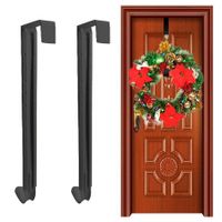 2 PCS Wreath Hanger for Front Door Halloween Christmas Easter Decoration Wreath Door Hanger 38CM