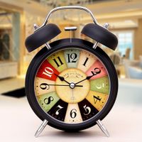 Vintage Look Table Alarm Clock with Night Led Display Table Alarm Clock for Bedroom,Alarm Clock for Students, Alarm Clock for Heavy Sleepers