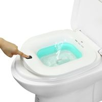 Electric Sitz Bath,Foldable Postpartum Care Basin,Sitz Bath Tub for Cleanse Vagina & Anal,Hemorrhoids and Perineum Treatment,Suitable for Women,Maternity,Elderly (Water Spray)