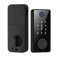 Tuya Smart Home Bluetooth Fingerprint Locks Smart Door Lock Password APP Remote Unlock Electronic Lock