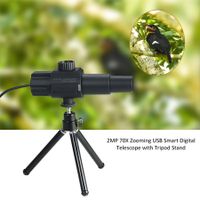 W110 Smart Digital USB Telescope Monocular Adjustable Scalable Camera Zoom 70x HD 2.0MP Monitor for Shooting Videotaping