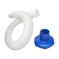 25016 Above Ground Swimming Pool Kit 11238 Adapter B and Skimmer Hose 10531 for Intex Deluxe Wall Mount Surface Skimmer