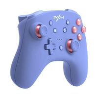 9607X Wireless Game Controller Gamepad with Vibration, Turbo Function, 6-Axis Gyro Motion Sensor, Compatible with Switch (Blue)