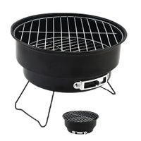 Camping Stove, Mini Outdoor Folding Portable BBQ Grill Size : 26x18cm