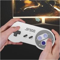 4k Game Console SF900 HD TV Video Game Console with 2 Game Controllers Handle