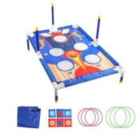 New Children Indoor And Outdoor Sport Toy Competitive Throwing Sandbag Interactive Exercise Throwing Board Ring Gifts For Kids Shape Basketball