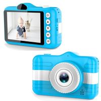 Child Mini Camera Cute Cartoon Camera Toys For Gift 3.5 inch Photo Video Digital Camera 12MP 1080P For Childern Birthday Gifts