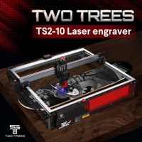 Laser Engraver Wood Cutter Engraving Etching Cutting Machine Auto Focus Eye Protection For Windows APP Remote Control