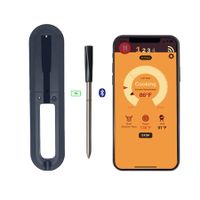 Wireless Meat Thermometer Bluetooth Unlimited Range Thermometer Digital Meat Thermometer