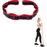 Yoga Elastic Belt, Retractable Fitness Belt, Latin Exercise Belt, Stretchy Elastic Durable Exercise Belt, Used for Latin Yoga Pilates Fitness