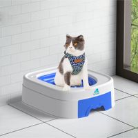 Cat Toilet Training Kit, Cat Potty Toilet Litter Box Trainer