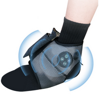 Electric Foot Ankle Warmer Massager, Wireless Adjustable Foot Shiatsu Deep Kneading Plantar Vibration Heating Therapy Feet Acupuncture Points