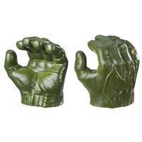 Avengers Hulk Roleplay Toy, Includes 2 Gamma Grip Fists, Design Inspired by Marvel Comics, for Kids Ages 4 and Up