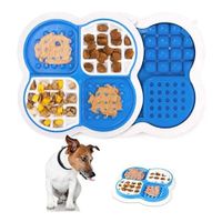 Slow Feeder Lick Mat, Distraction Device for Washing Dogs, Slow Treat Dispensing Mat, Peanut Butter
