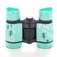 Binoculars for Kids Gift, Compact Design 4x30 Perfect for Boys and Girls (Baby Blue)