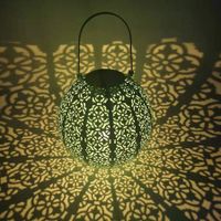 Solar Lanterns Outdoor Hanging Lights Decorative for Patio Garden Yard Porch and Tabletop 1pcs