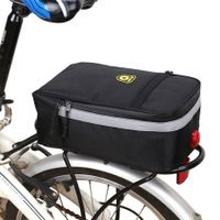 Multifunctional Bicycle Rack Back Carrier Bag Waterproof Backseat Luggage For Mountain Cycling