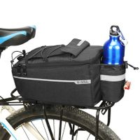 Carrier Bag Bike Back Basket Waterproof Pannier Trunk Bags Back Rack Rear Seat Bag Cycling Luggage Shoulder Bag