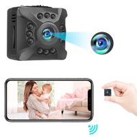 Hidden Spy Camera Mini 1080P Wireless WiFi Camera with Live Video  Surveillance with Motion Detection Night Vision APP Control for Indoor Outdoor Car Nanny Cam