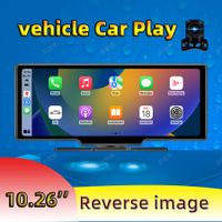 10.26in Car Stereo Player Bluetooth Speaker Wireless CarPlay Android Auto FM AUX