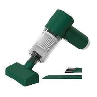 Car Vacuum Cleaner Mite Removal Machine, 4000Pa Handheld Mattress Cordless Vacuum,Strong Suction Cordless Vacuum Cleaner For Cleaning Bed,Pillow,Car(Green)