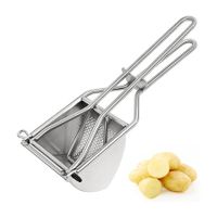 Stainless Steel Potato Ricer Potato Masher Squeezer Baby Food Strainer