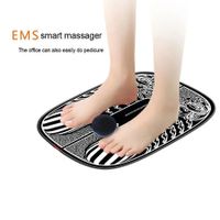 Foot Massager Pad, EMS Pulse Physiotherapy Micro current Electric Feet Massage Mat