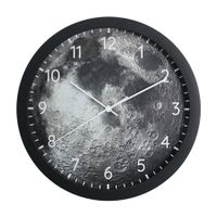 Full Moon Unique Decorative 12 Inchn Wall Clock