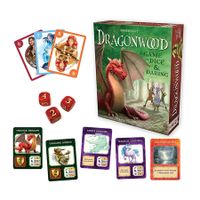 Dragonwood A Game of Dice & Daring Board Game Multi-colored, 5 Inch