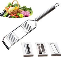 Multipurpose Vegetable Slicer, Handheld Vegetable Slicer, 3 in 1 Multifunctional Grater