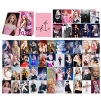 Black Pink ROSE Lomo Cards Collections Blink 55pcs New Album Photo Cards K-pop Postcards