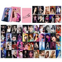 Black Pink Lisa Lomo Cards Collections Blink 55pcs New Album Photo Cards K-pop Postcards