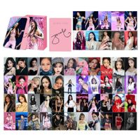 Black Pink jennie Lomo Cards Collections Blink 55pcs New Album Photo Cards K-pop Postcards