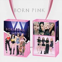 Black Pink Lomo Cards Collections Blink 55pcs New Album Photo Cards K-pop Postcards
