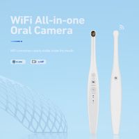 WiFi Oral Camera Supports Photo Snap Video Recording 200W HD Waterproof 8 Adjustable LED Technology for Adults Kids Pets