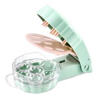 Cherry Pitter, 6 Cherries seed remover, Portable Cherry Core Remover, Kitchen Gadget Olive Seeder(Light green)
