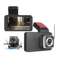 4.0 Inch Dash Cam Car Dvr 24 Hours Hd 1080p Dash Cam Dual Lens Video Recorder