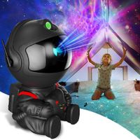 Astronaut Projector Light, Galaxy Projector for Bedroom, Star Projector,Kids Night Light, Boys Girls Room Decor, Playroom, Home Theater, Ceiling (Black)