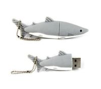 8GB Novelty Cool Grey Shark USB Flash Drive Data Memory Stick