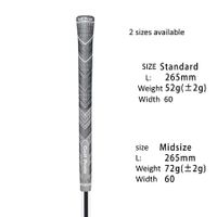 SizeStandard Golf Grip Excellent Control and Traction Golf Club Grips with Double side tapes